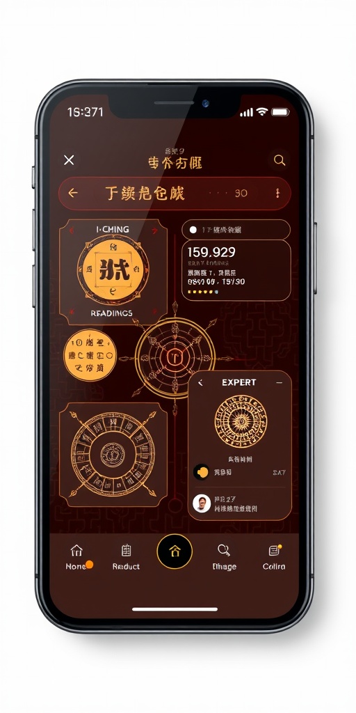 易理问询 App 界面展示